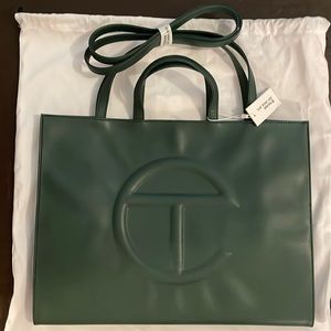 Large Dark Olive Telfar